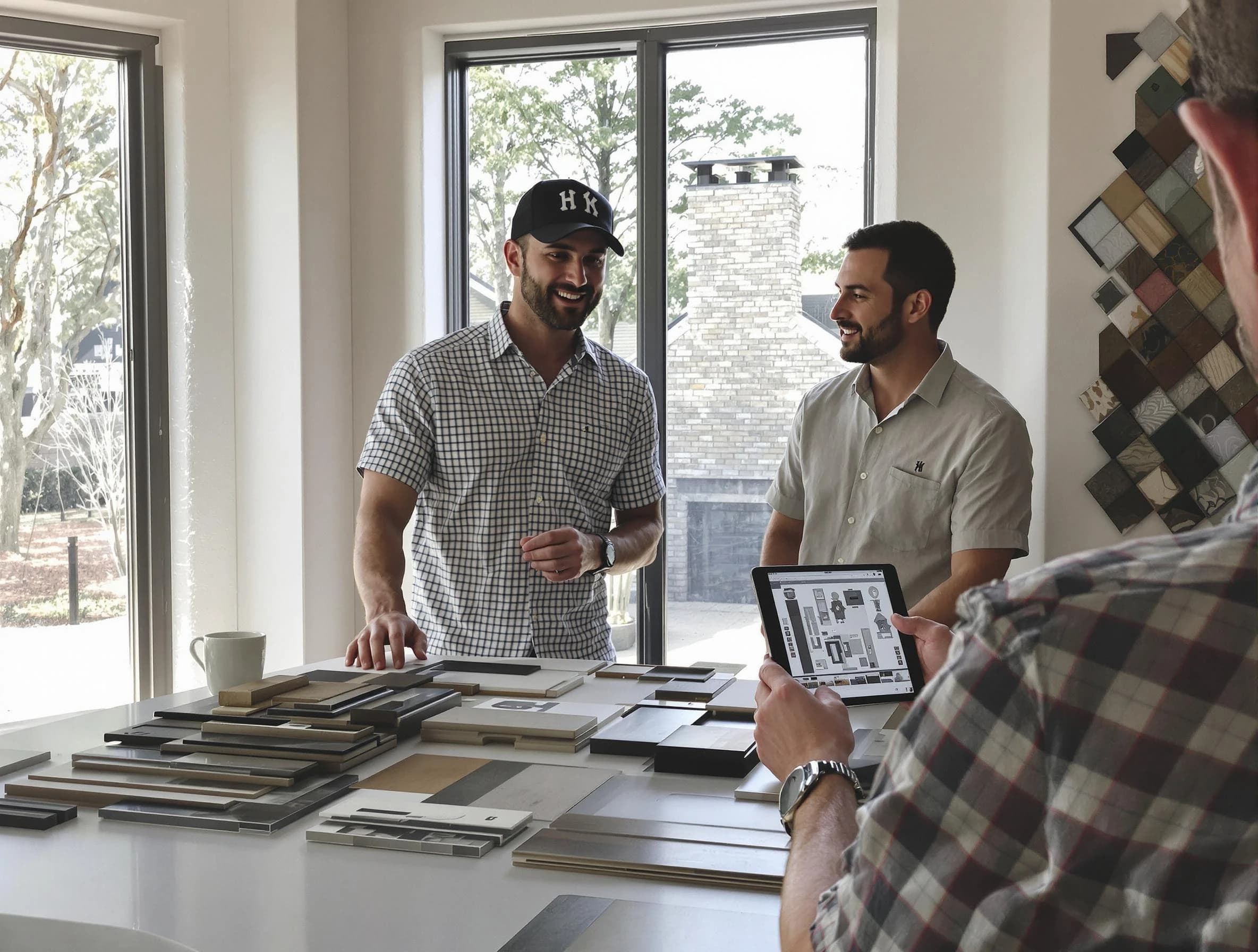 Northglenn Chimney Sweep remodeling a chimney and fireplace in Northglenn, CO