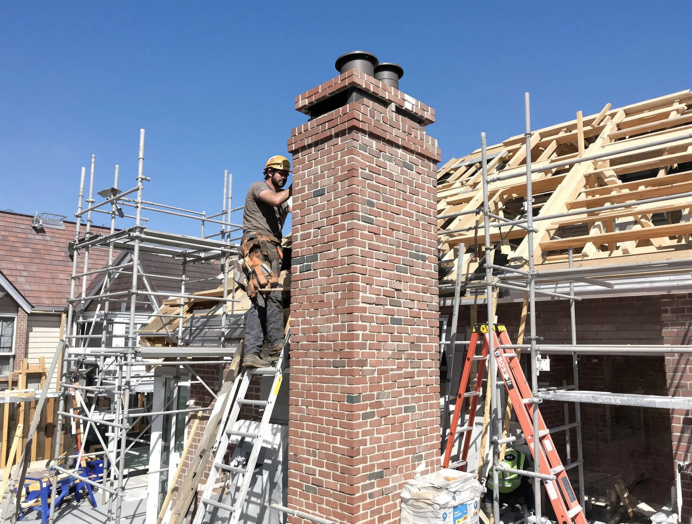 New chimney installation completed by Northglenn Chimney Sweep in Northglenn, CO