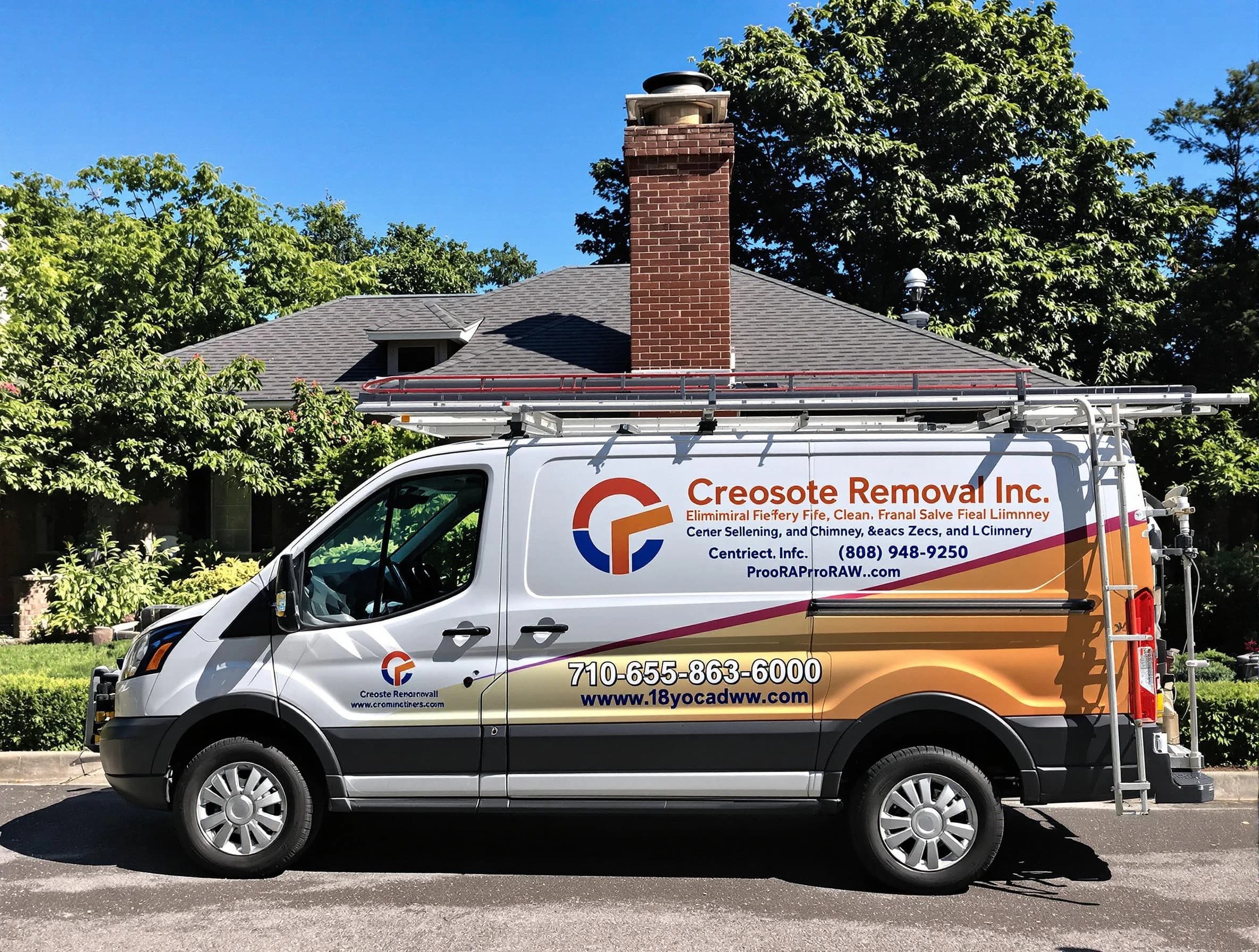 Northglenn Chimney Sweep technician removing creosote safely in Northglenn, CO
